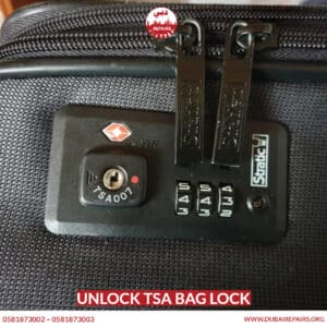 Unlock TSA Bag Lock