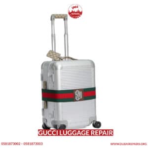 Exquisite Gucci Luggage Restoration Service