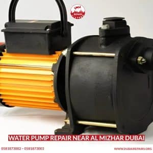 Water Pump Repair Near Al Mizhar Dubai