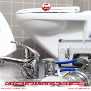 What should I expect during a plumber Dubai home visit?