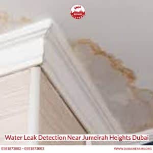 Water Leak Detection Near Jumeirah Heights Dubai