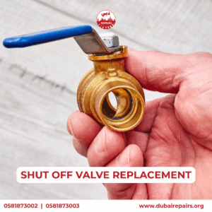 SHUT OFF VALVE REPLACEMENT