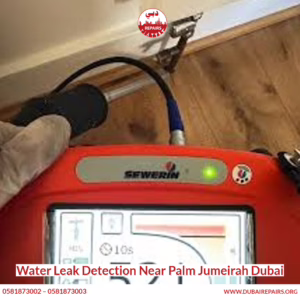 Water Leak Detection Near Palm Jumeirah Dubai