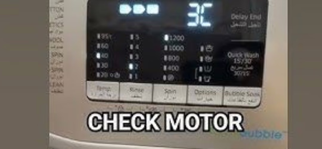 Samsung Washing Machine 3C Error Repair