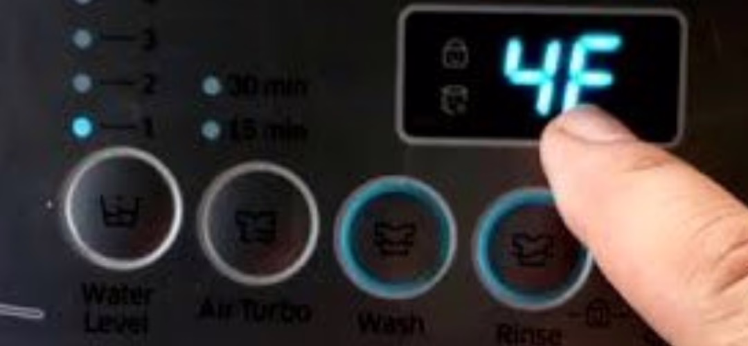 Samsung Washing Machine 4E Error Repair