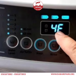 Samsung Washing Machine 4E Error Repair