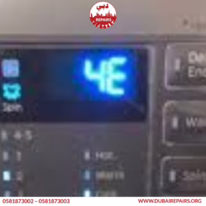 Samsung Washing Machine 4E Error Repair