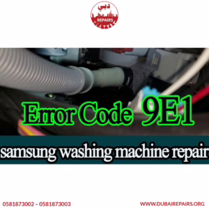 Samsung Washing Machine 9E1 Error Repair