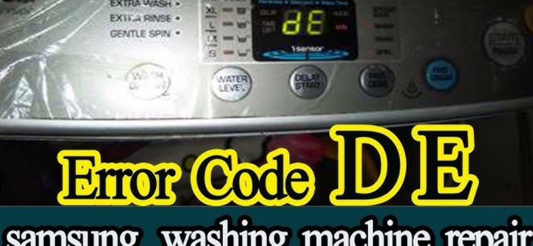 Samsung Washing Machine DE Error Repair
