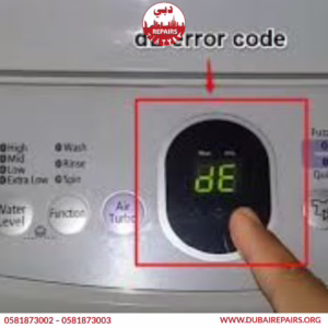 Samsung Washing Machine DE Error Repair