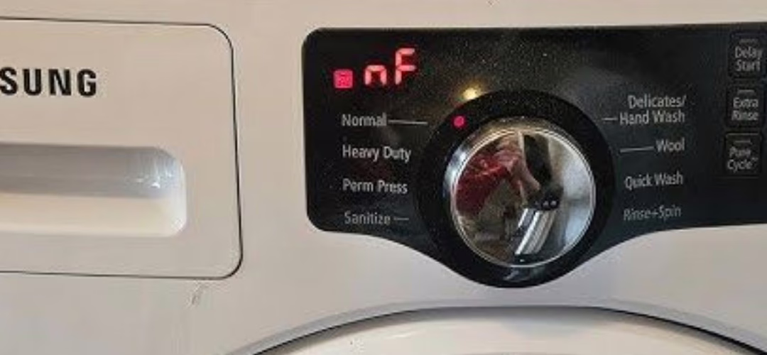 Samsung Washing Machine NF Error Repair