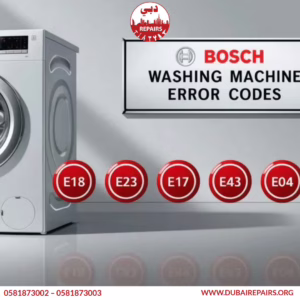 Bosch Washing Machine E23 Error Repair