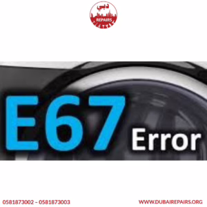 Bosch Washing Machine E67 Error Repair