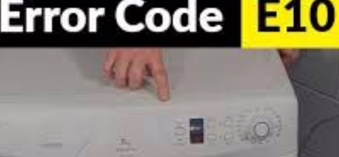 Electrolux Washing Machine E10 Error Repair