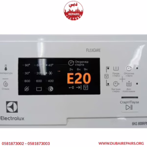 Electrolux Washing Machine E20 Error Repair