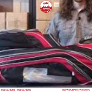 Golf bag strap and zipper repair Dubai
