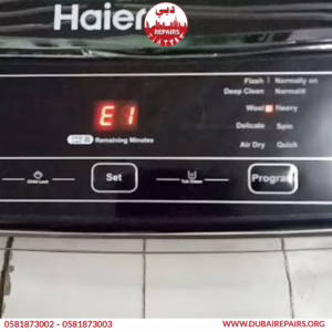 Haier Washing Machine E1 Error Repair