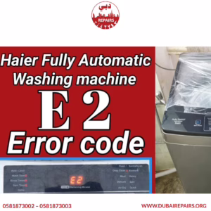 Haier Washing Machine E2 Error Repair
