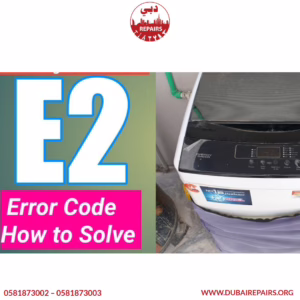 Haier Washing Machine E2 Error Repair