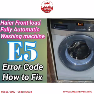 Haier Washing Machine E5 Error Repair