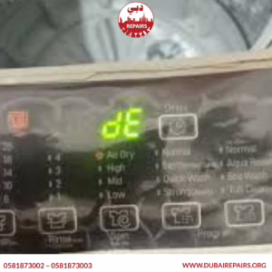 LG Washing Machine DE Error Repair