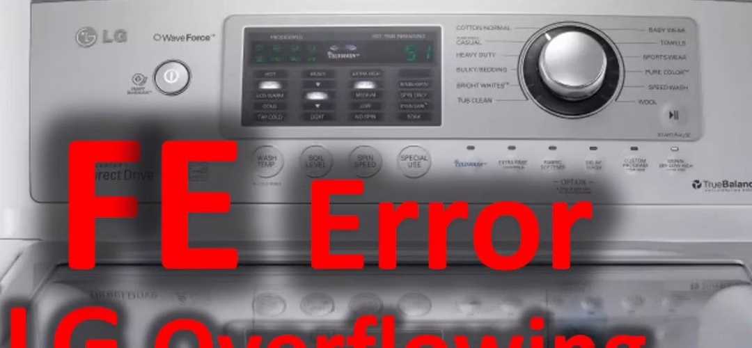 LG Washing Machine FE Error Repair