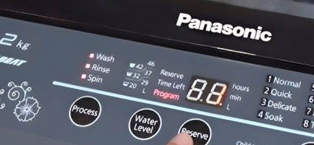 Panasonic Washing Machine H02 Error Repair