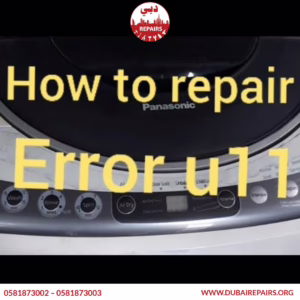 Panasonic Washing Machine U11 Error Repair