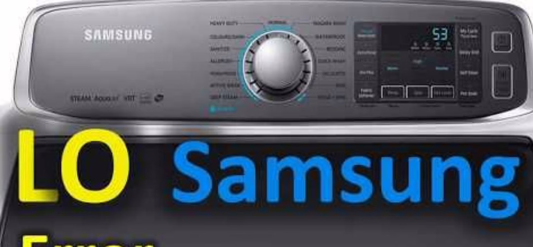 Samsung Top-Load Washing Machine LO Error Repair