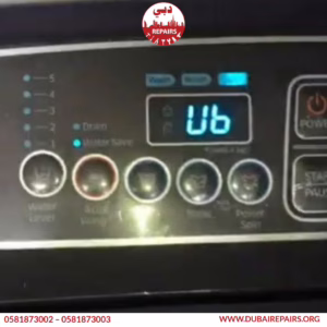 Samsung Washing Machine UB Error Repair