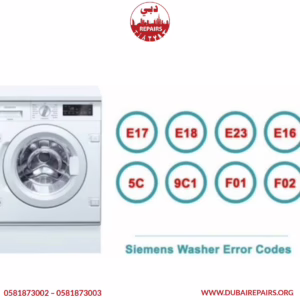 Siemens Washing Machine E17 Error Repair