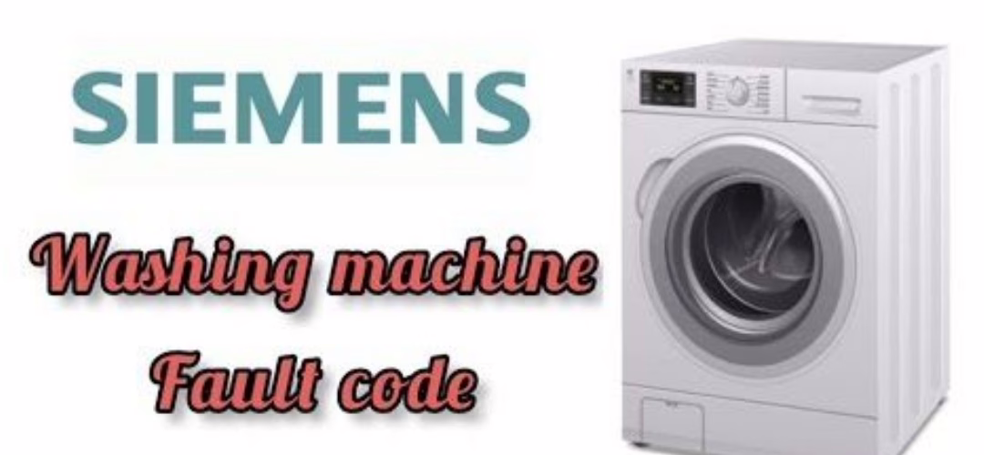 Siemens Washing Machine E32 Error Repair