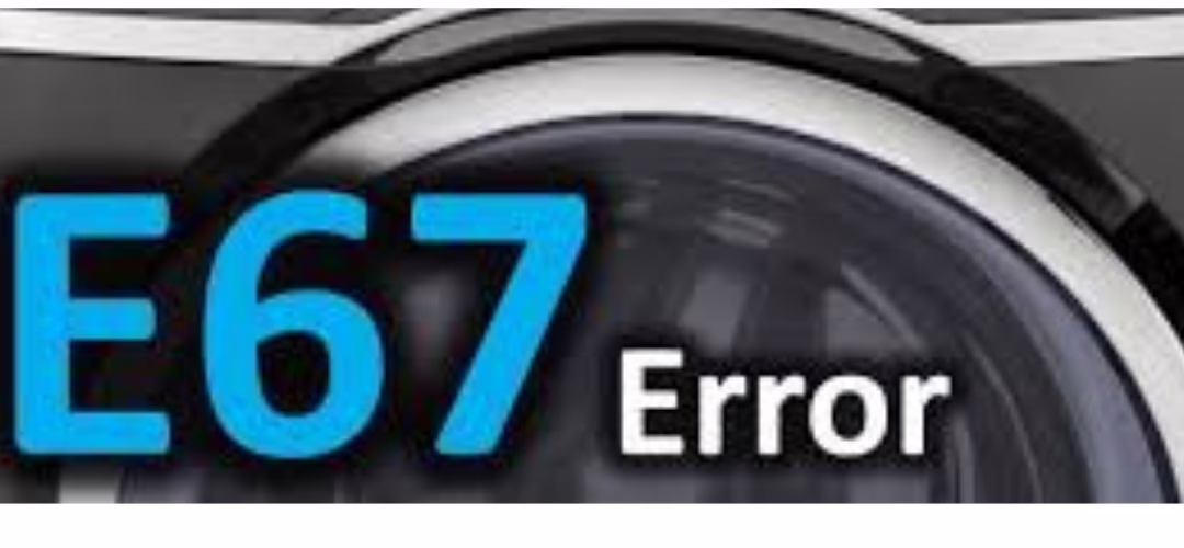 Siemens Washing Machine E67 Error Repair