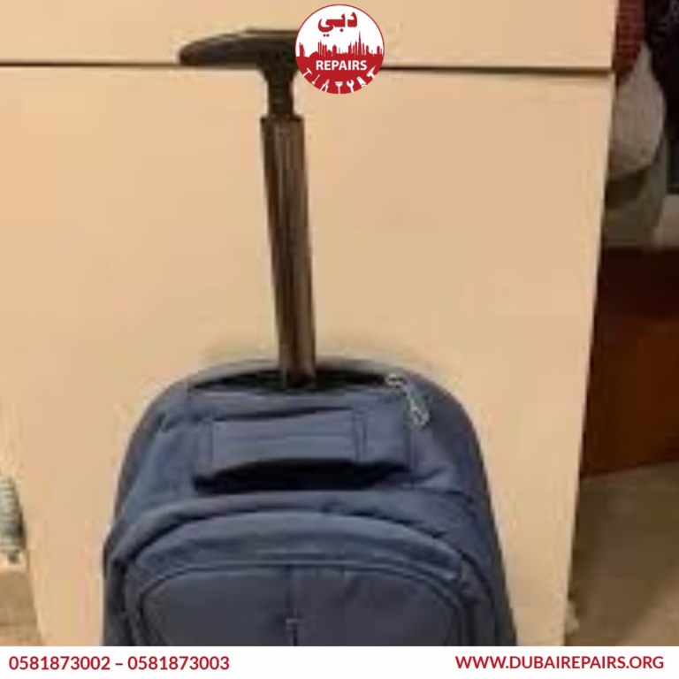 Telescopic handle repair on rolling backpack