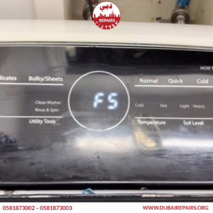 Whirlpool Washing Machine F5 E3 Error Repair
