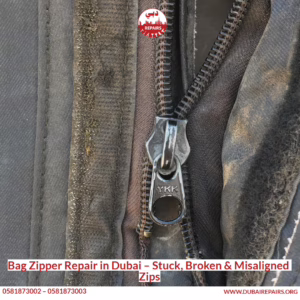 Bag Zipper Repair in Dubai – Stuck, Broken & Misaligned Zips