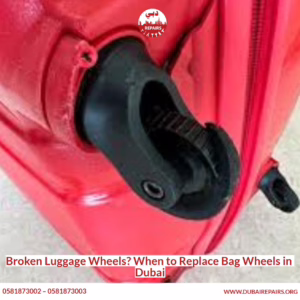 Broken Luggage Wheels_ When to Replace Bag Wheels in Dubai