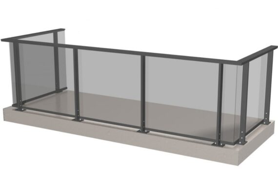 Glass Balcony Railing Repair and Installation in Dubai High-Rises