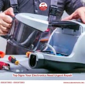 Top Signs Your Electronics Need Urgent Repair