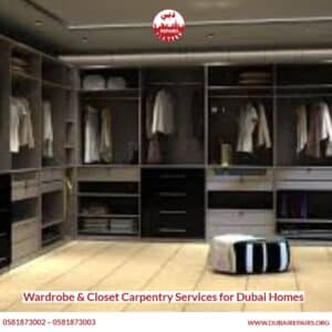 Wardrobe & Closet Carpentry Services for Dubai Homes