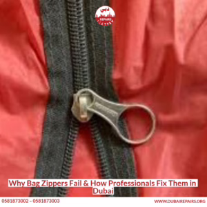 Dubai Repairs doorstep pickup and delivery for bag zipper repair