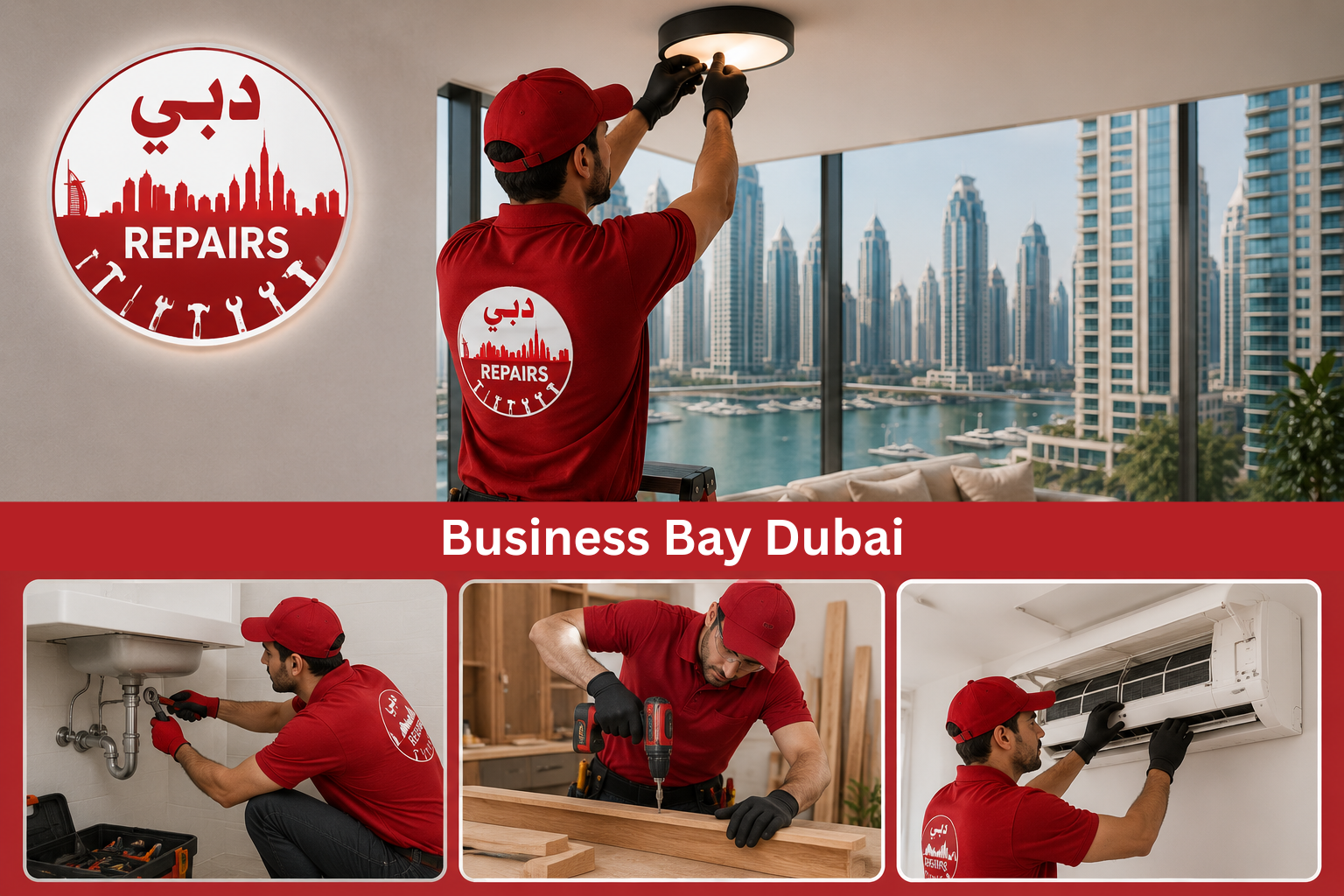 Home service technician in Business Bay Dubai