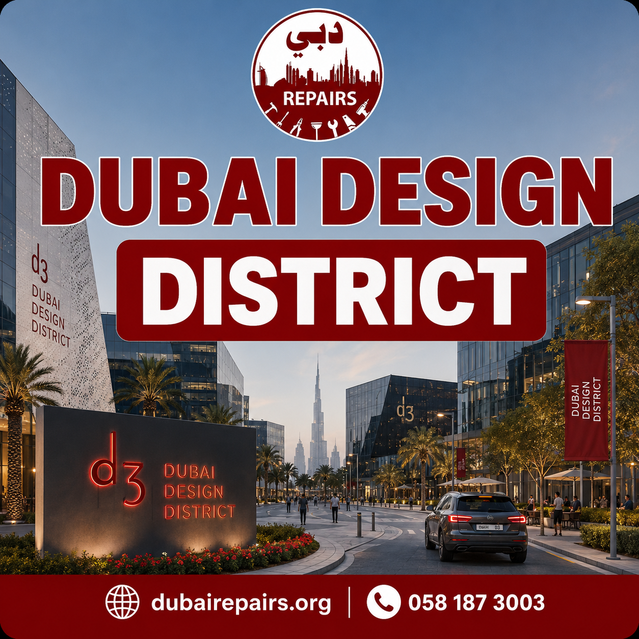 Dubai Design District repair services