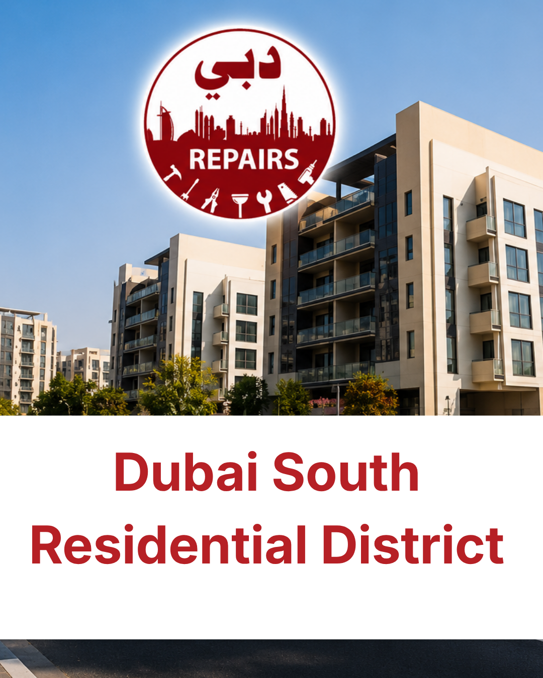 Dubai South Residential District professional maintenance and residential property repair operations