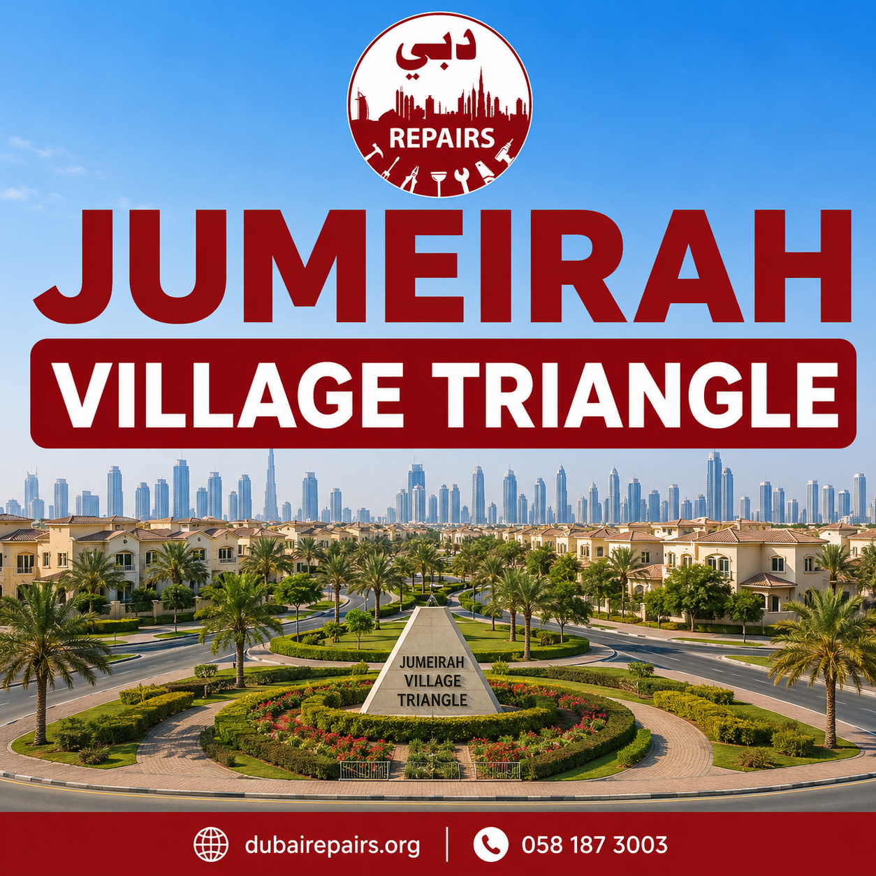 Jumeirah Village Triangle repair services