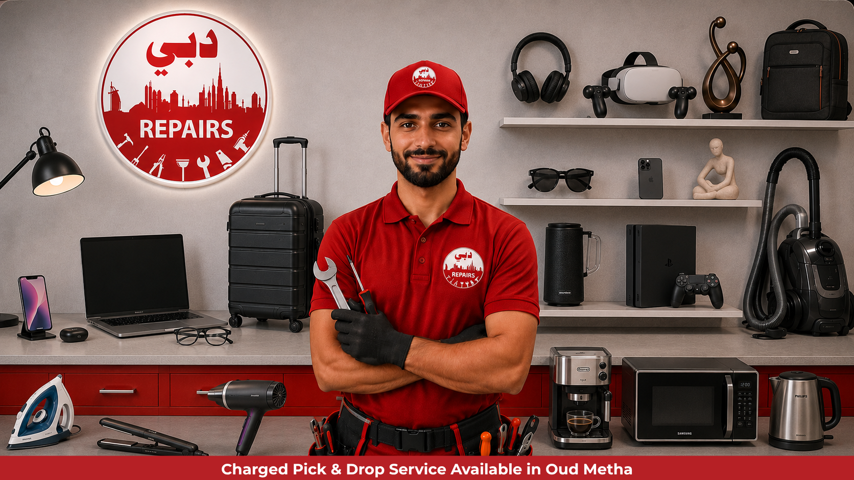 Field maintenance professional handling property repairs