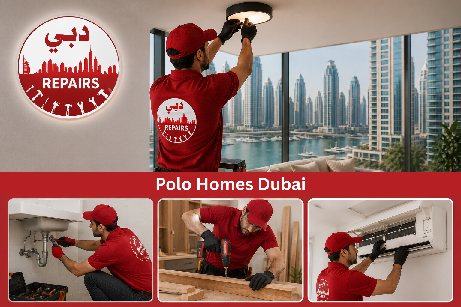 Home service technician in Polo Homes