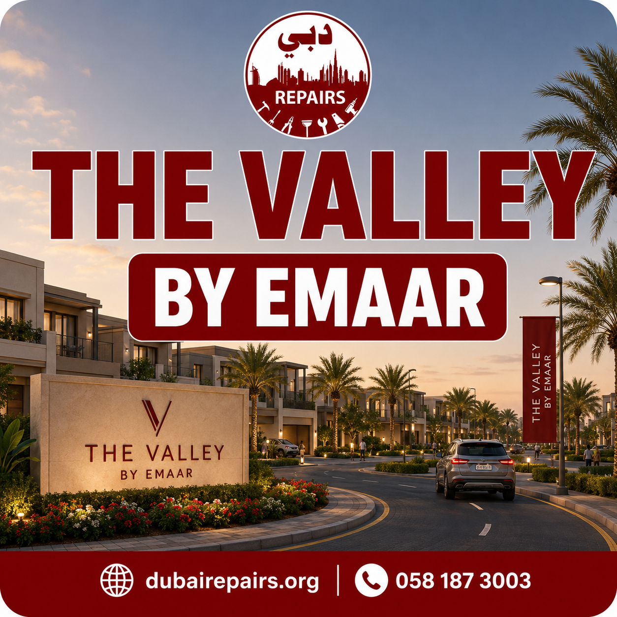 The Valley by Emaar repair services