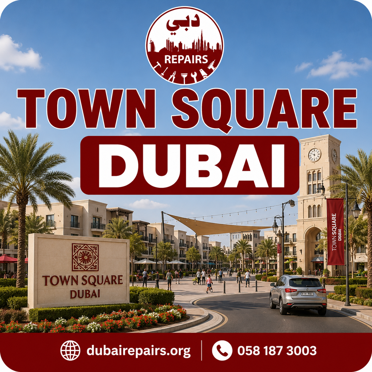 Town Square Dubai repair services